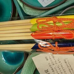 美品 小鉢 食器 セット みやま路 箸つき 保管品のため箱は汚れありの画像