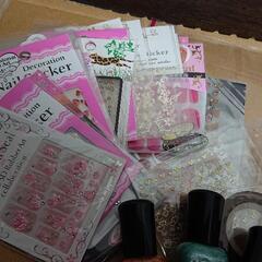 ネイル用品セット、ネイルストーン、ハンドメイドにもの画像