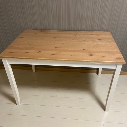 IKEA テーブル　レールハムン　74×118