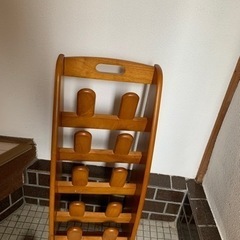 決まりました　スリッパたて　差し上げます