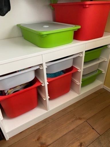IKEAトロファスト 収納ボックス 子ども部屋