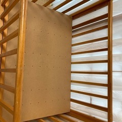 【休日引き取り限定】ベビーベッドとメリーの画像