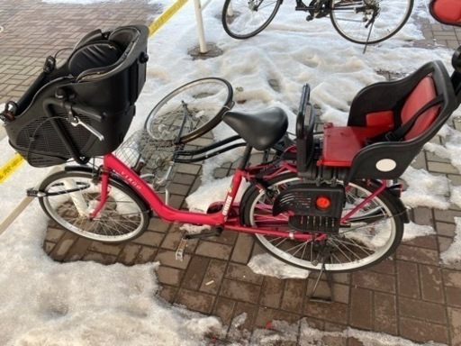 3人乗り子乗せ自転車