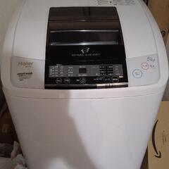 【取り引き終了】Haier 洗濯機 5kg JW-K50F-K