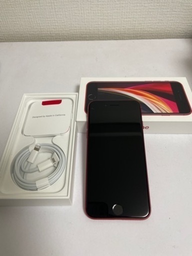 取引中　iPhoneSE 第2世代 64GB レッド　SIMフリー