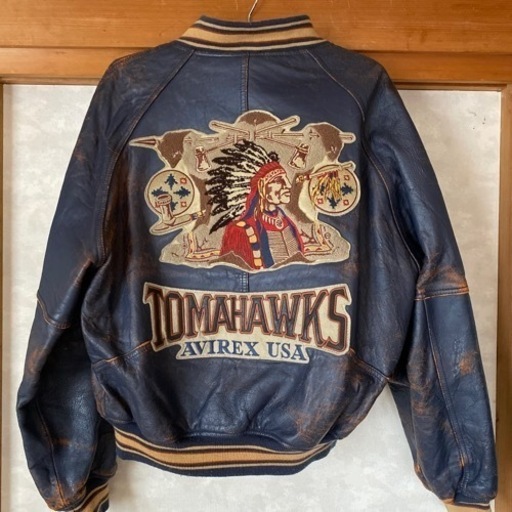 sold outありがとございました。アビレックス　ライナー付き革ジャン