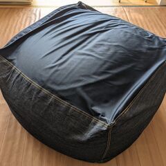 【無料】【小サイズ】体にフィットするソファ・セット・小・綿デニム...
