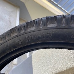 【取引中】スーパーカブ　スパイクタイヤ　2本の画像