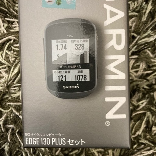 ガーミン エッジ130S PLUS スピード、ケイデンスセンサー付き