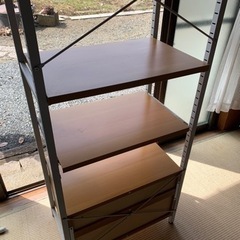 引き出し付　棚の画像