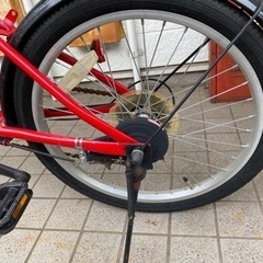 キャプテンスタッグ　折り畳み自転車の画像