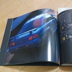 スカイラインGTーR 34カタログ 貴重の画像