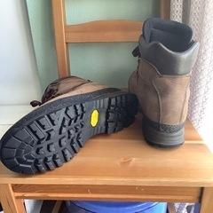 中古　ブーツ　モンベル　茶色の画像