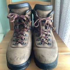 中古　ブーツ　モンベル　茶色
