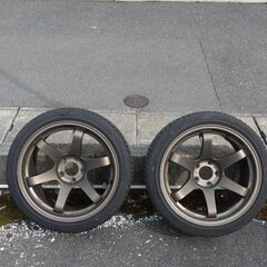 最終値下げ　SHOGUN　ホイール　18インチ　10.5J　オフセット+15　廃盤ブロンズ