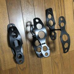 男女兼用 靴 収納グッズ 黒 10足セットの画像