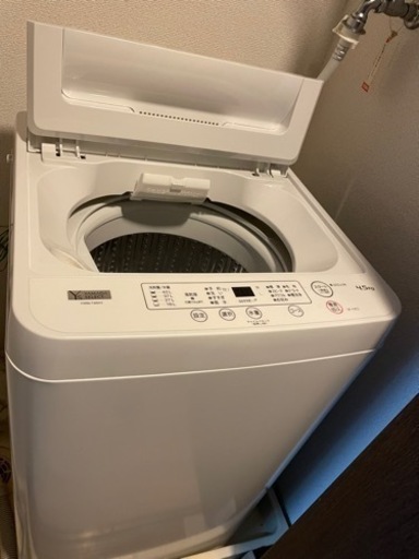 洗濯機、4.5kg YAMADA 現金でも可