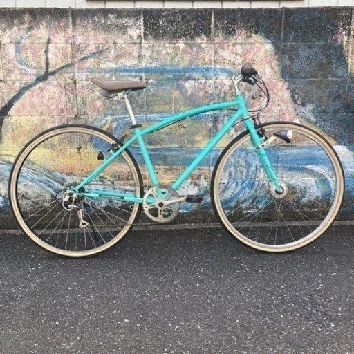 レア❗️クロスバイクにオートライトLED カスタマイズ❗️