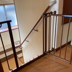 【無料】階段上ベビーゲートの画像