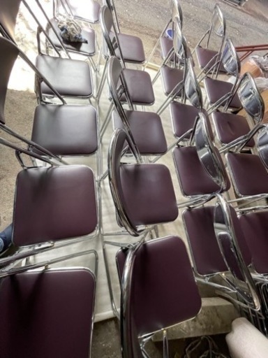 （受け渡し者様決定）Chitose パイプ椅子　25脚