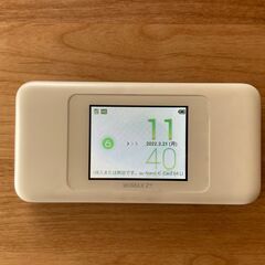 Speed Wi-Fi NEXT W06（中古）ケース付きの画像