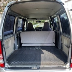 平成15年 サンバーバン VB TV2 シルバー 4WD MT AC 走行19.6万キロ 車検4年9月!!の画像