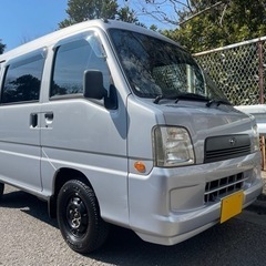 平成15年 サンバーバン VB TV2 シルバー 4WD MT ...