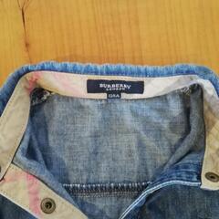 バーバリ　デニムワンピースの画像