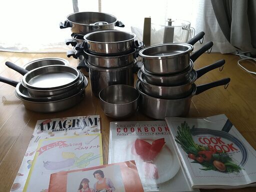 AMWAY アムウェイ 調理器具（鍋・フライパン・フードプロセッサー・その他）無水調理、無油調理