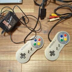 【ジャンク品】スーパーファミコンセットの画像