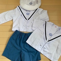 3/31まで限定価格！高知/みかづき幼稚園制服(春夏)帽子付き1...