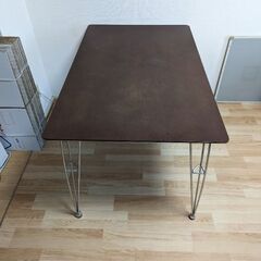 ニトリテーブル　ダイニングテーブル　四人用の画像