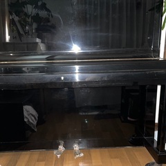 アップライトピアノ"(ディアパソン.黒)整備万全の画像