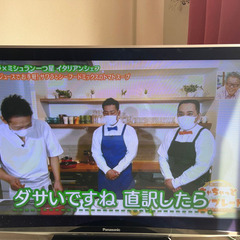 50インチ、Panasonic VIERA V1 TH-P50V1（ジャンク扱い）、メッセージお願いします。の画像