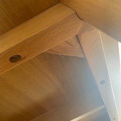 無印良品　オーク材ラウンジテーブル　お譲りします　幅1200 奥行き600の画像
