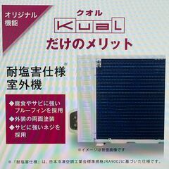 未使用新品エアコン6畳　値下げします！本日締め切りの画像