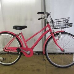B833★7800円★整備済み 中古子供自転車 ASAHI　ピンク【24インチ 】