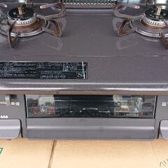 ガスコンロ(ガスホース付き、３年使用)の画像