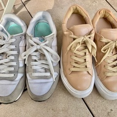 レディース　スニーカー　2点　22.5cm