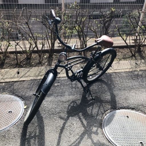 【お取引者様決定♪】中古　ビーチクルーザー(マットブラック)