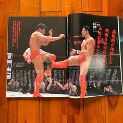値下げしました！格闘技の本の画像