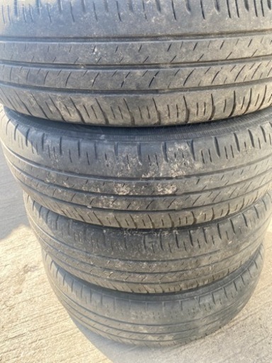決まりました！155/65R14  DUNLOP ENASAVE EC300＋　履き潰し用