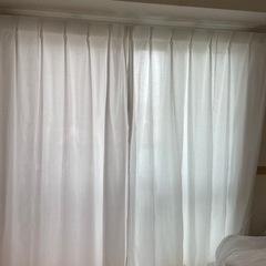 カーテンセット　紫外線カット　半年のみ使用　美品です　3月31日まで限定の画像