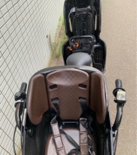 【中古】電動自転車3人乗り【受け取りにきてくださる方】