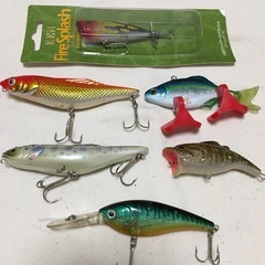 釣り用ルアー6点