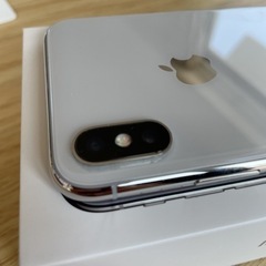 取り引き中　iPhone X Silver 64 GB SIMフリーの画像