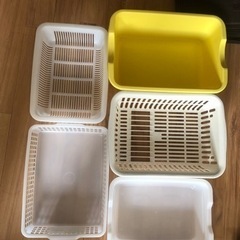 無料収納カゴ