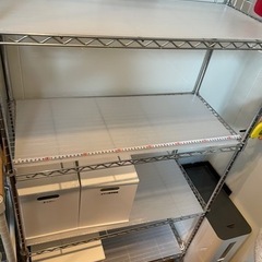 【受け渡し予定者決まりました】スチールラック5段の画像