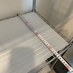 【受け渡し予定者決まりました】スチールラック5段の画像