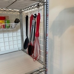 【受け渡し予定者決まりました】スチールラック5段の画像